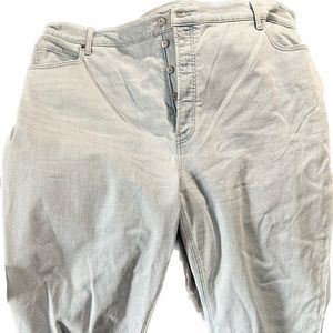 Old Navy Women's Size 28 Plus Skinny Jeans High Rise Secret Slim Pocket